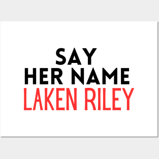 Say Her Name Laken Riley T-Shirt Posters and Art